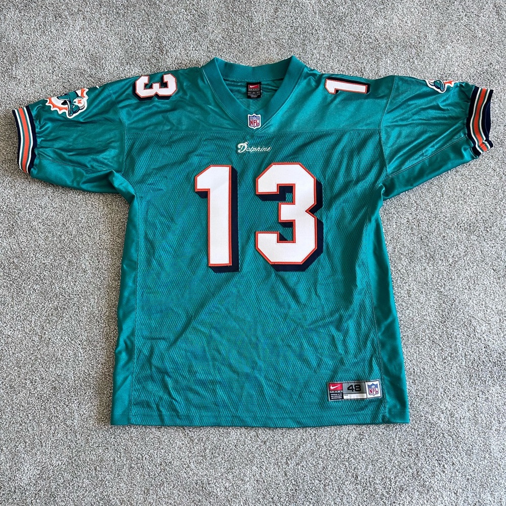 Miami Dolphins Dan Marino 13 Nike NFL Teal Men's Football Jersey
